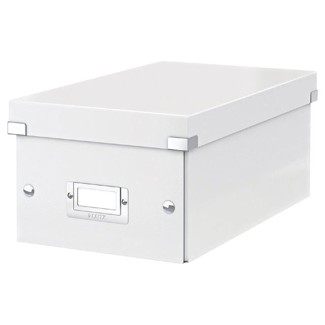 Leitz - DVD Box Leitz Cliquez sur Store 206x147x352mm blanc | 1 pièce