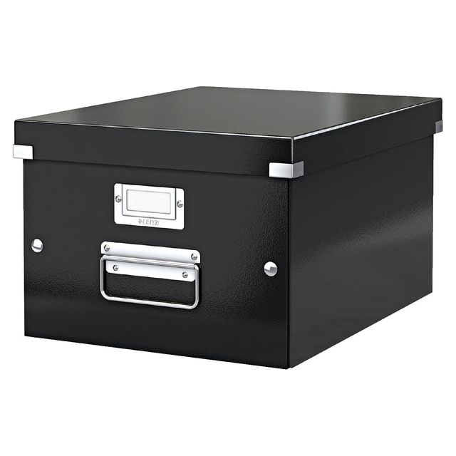 Leitz - Speicherbox Leitz Wow klicken Sie auf Store Medium Black | 1 Stück