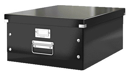 Leitz - Storage box Click Store WOW large 369x200x482mm black