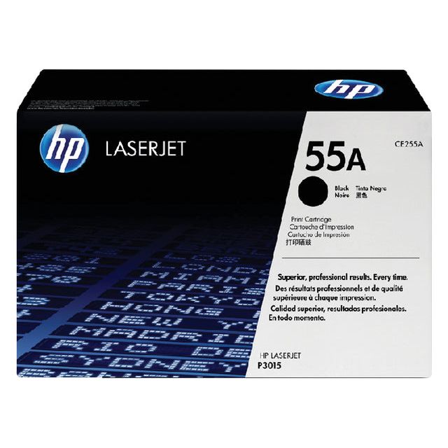 HP - Tonercartridge CE255A 55A zwart