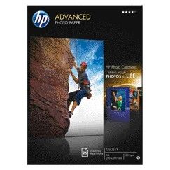 HP - Papier photo q5456a a4 250gr brillant