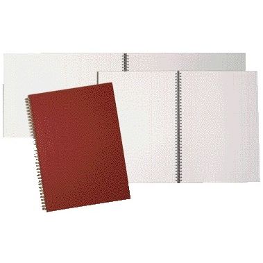 Atlanta - Registro tabular Djois 294x414mm 2x10 columnas 108 páginas rojo