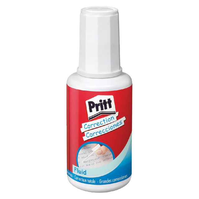 Pritt - Fluide de correction Corrigez 100265 20 ml | 1 pièce | 10 morceaux