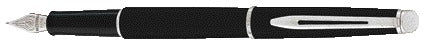 Waterman - Fountain pen Hémisphère matt black CT fine