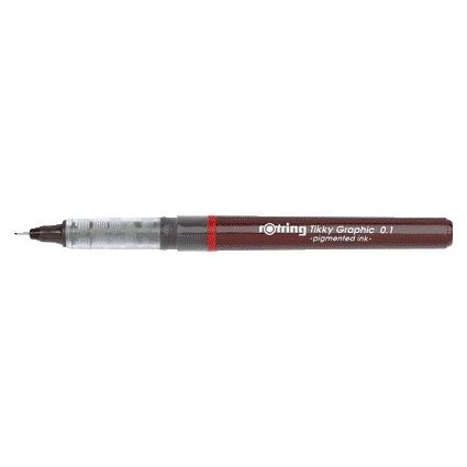 Rotring -  Fineliner Tikky Graphic 0.1mm | 12 stuks