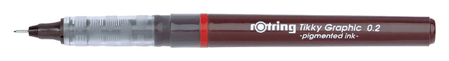 Rotring - Fineliner Tikky Graphic 0.2mm | 12 stuks