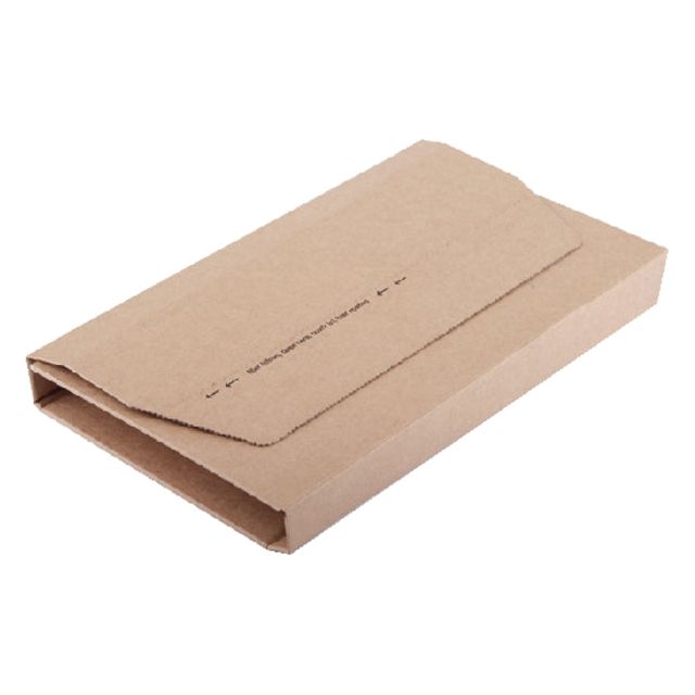 CleverPack - Wikkelverpakking A4 +zelfkl strip bruin 25 stuks