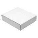 CleverPack - Pacco postale in cartone ondulato 330x300x80mm bianco pacco da 5 pezzi