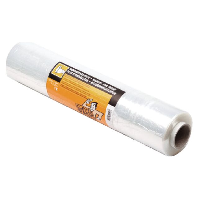 Cleverpack - Wrapperöl Cleverpack 50cmx300m 20MU Transparent | Stück A 1 Roll 6 Stück