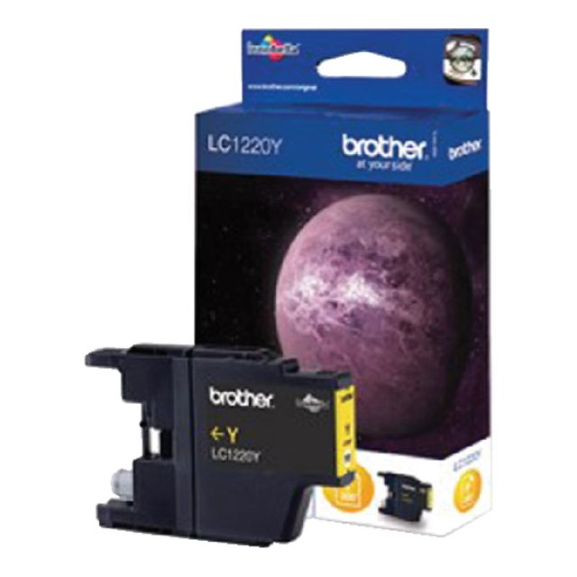 Brother - Inktcartridge brother lc-1220y geel