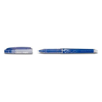 Pilot - Bolígrafo roller friXion Hi-Tecpoint fino azul
