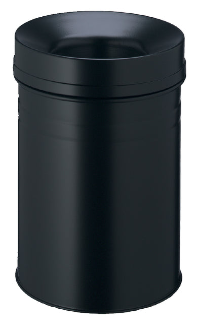 Boîte en papier durable + flamme Dover 15ltr Black | 1 pièce