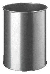 Durable -  Papierbak  3301 23 15 liter rond zilver