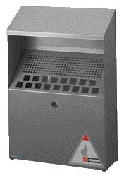 Durable - Cenicero de pared 3334 metálico