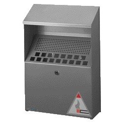 Durable - Cenicero de pared 3334 metálico