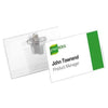 Durable -  Badge  8101 met combiklem 54x90mm | 50 stuks