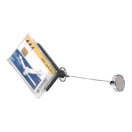 Durable - Porte-passe de sécurité 8307 avec mécanisme d'enroulement