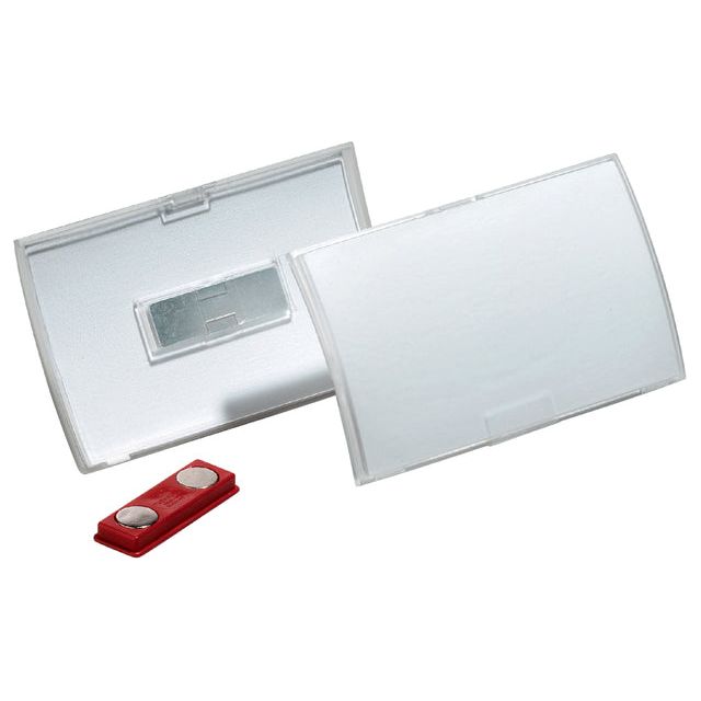 Langlebig - Abzeichen Klick falten 8212 +Magnet 40x75mm | 10 Stück