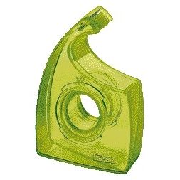 Tesa - Portacinta adhesiva ® Easy Cut ecoLogo® para rollos de hasta 33m verde
