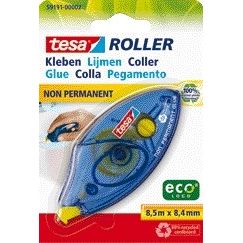 Tesa - Rodillo de pegamento ® ecoLogo® no permanente en blister | 5 piezas