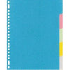 Kangaro - Tabs 23-hole RY405M 5-piece assorted cardboard