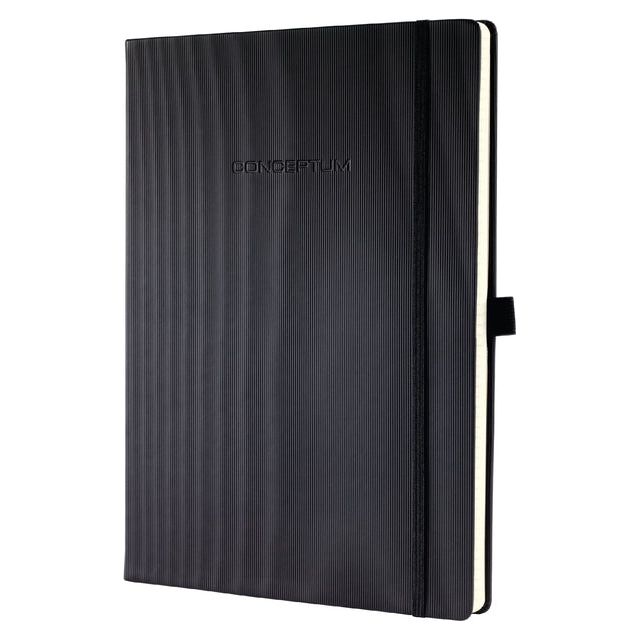 SIGEL - Notebook Sigel Conceptum Pure A4 Line Black | 1 pièce