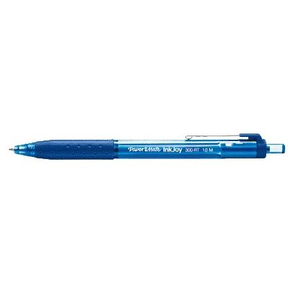 Paper Mate - Penna a sfera Inkjoy 300RT blu medio