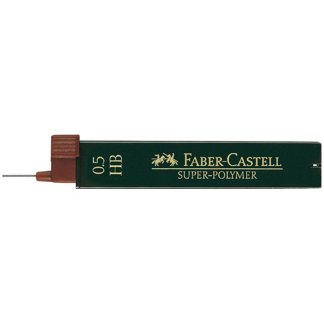 Faber Castell - Potloodstift Faber-Castell 0.5mm HB 12 stuks