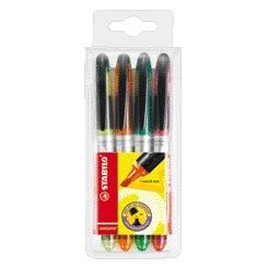STABILO - Highlighter 545/4 assorted case of 4 pieces
