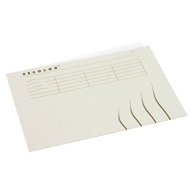Jalema - Cartella pieghevole A4 100% cartone riciclato 250gr grigio | 25 pezzi
