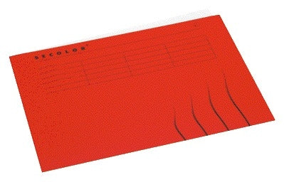 Jalema - Folding folder A4 100% recycled cardboard 250gr red