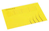 Jalema - Cartella pieghevole A4 100% cartone riciclato 250gr giallo | 25 pezzi