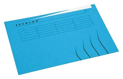 Jalema -  Vouwmap tabrand a4 recy karton 250gr bl | 250 stuks