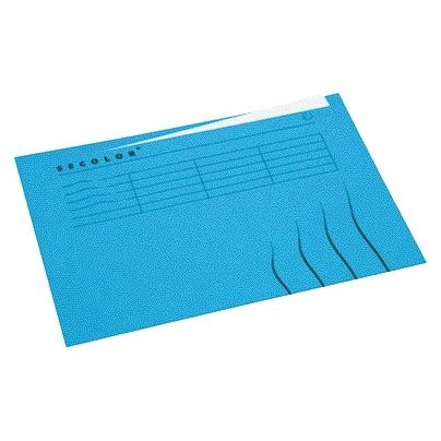 Jalema -  Vouwmap tabrand a4 recy karton 250gr bl