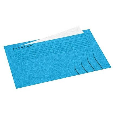 Jalema -  Vouwmap tabrand folio recy karton 250gr bl | 25 stuks