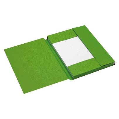 Jalema -  Dossiermap a4 3kl recy karton 250gr gn