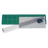 Alco - Cutting ruler with mat 38x10cm cutting edge up to 33cm