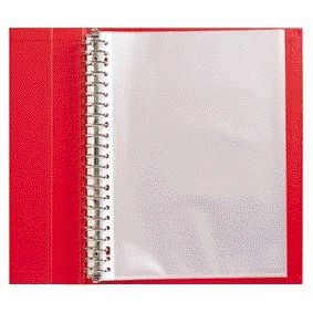 Quantore - Sac de présentation A4 23 trous PP grain 0,05 100 pièces
