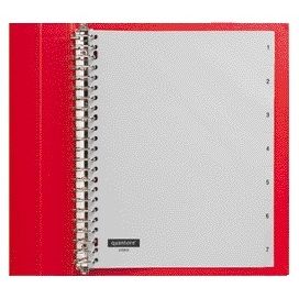 Quantore - Linguette 23 fori 1-7 numerate PP grigio