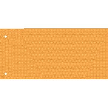 Qbasic - Tira separadora 225x120mm 50 piezas naranja