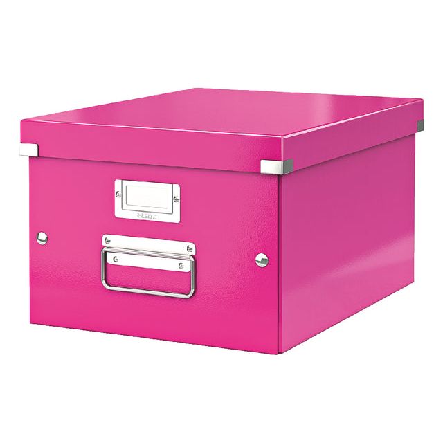 Leitz - Box de rangement Leitz wow cliquez sur Store 281x200x370mm rose | 1 pièce