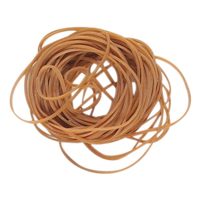 Standardkautschukband - Elastischer Standard 12 40x1,5mm 50gr 330st Brown | Schachtel mit 50 Gramm