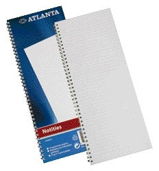 Atlanta - Notebook Djois singolo 330x135mm 100 pagine blu | 5 pezzi
