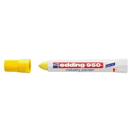 Edding -  Viltstift  950 pasta rond 10mm geel