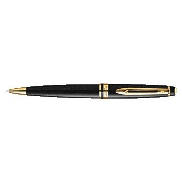 Waterman - Expert ballpoint black lacquer GT medium