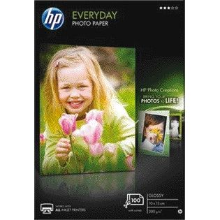 HP - Carta fotografica cr757a 10cmx15cm 200gr lucida