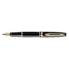 Waterman - Fountain pen Expert black lacquer GT fine
