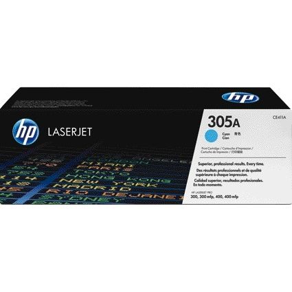 HP -  Tonercartridge  ce411a 305a blauw