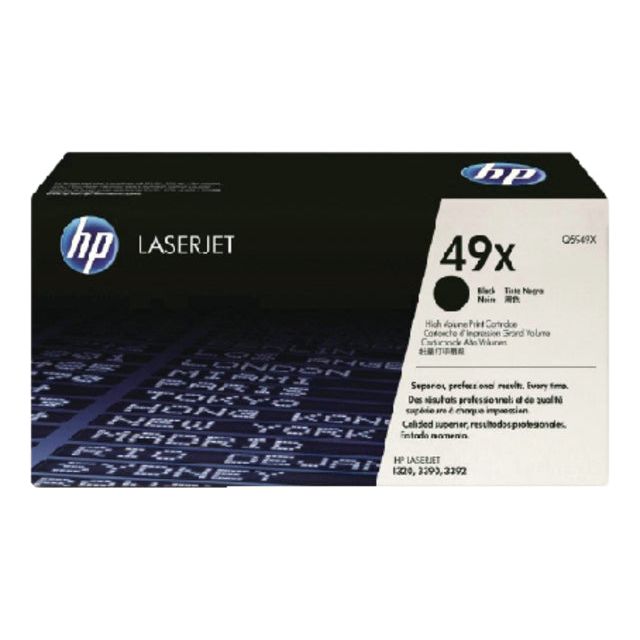 HP - Tonercartridge hp q5949x 49x zwart