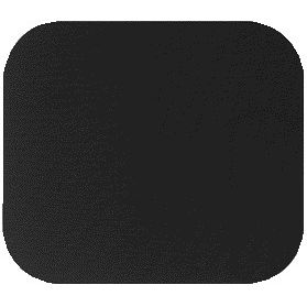 Fellowes - Tappetino per mouse 224x186x6mm nero